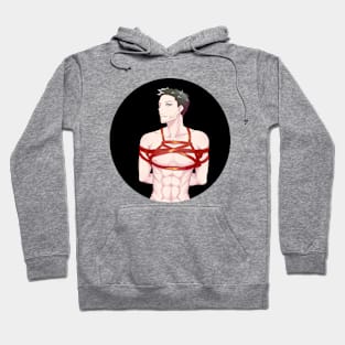 Manga Shibari Bondage Boy Hoodie